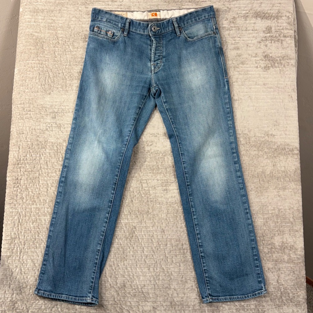 Hugo Boss Orange 31 Private Regular Fit Jeans Blue Medium Wash Mens 34x30‎